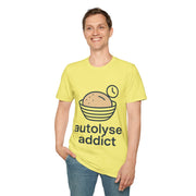 "Autolyse Addict" Funny Sourdough Baking Tee - Cute Bread Maker Pastry White T-Shirt - Trending Now - September 2026