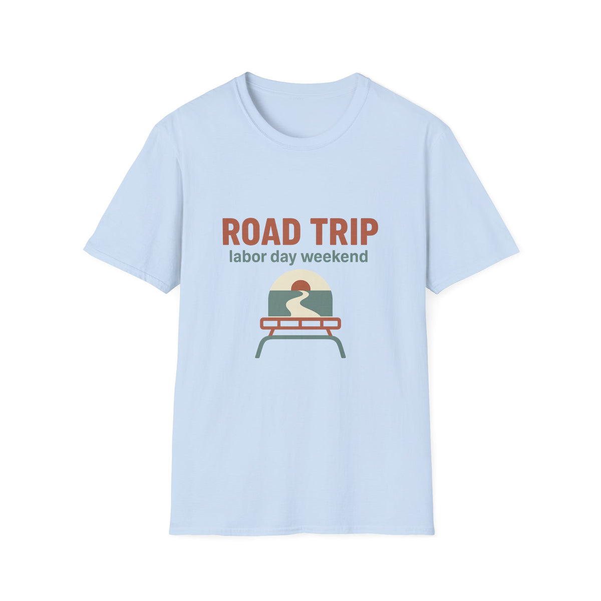 Road Trip Labor Day Weekend T-Shirt — Vintage Camper Travel Tee - Trending Now - August 2026