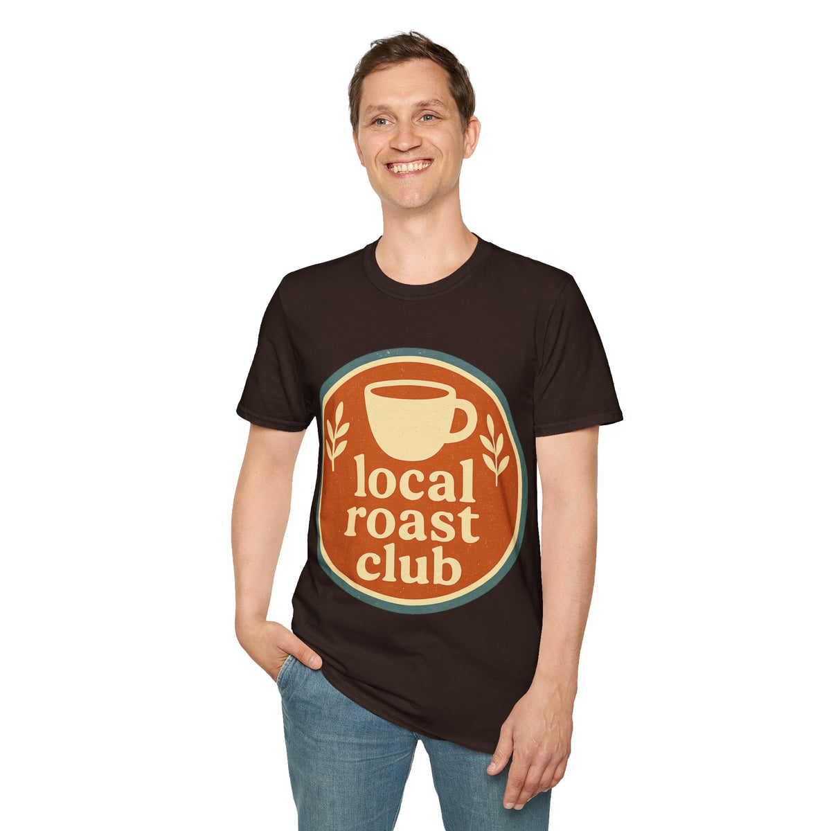 Local Roast Club Coffee T-Shirt — Retro Cafe Logo Tee - Trending Now - September 2026