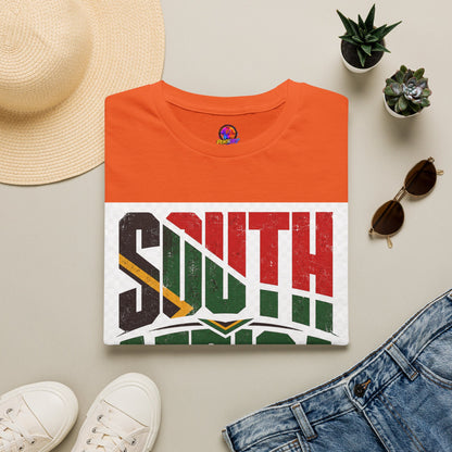 South Africa Soccer T-Shirt — Vintage Flag Football Fan Tee