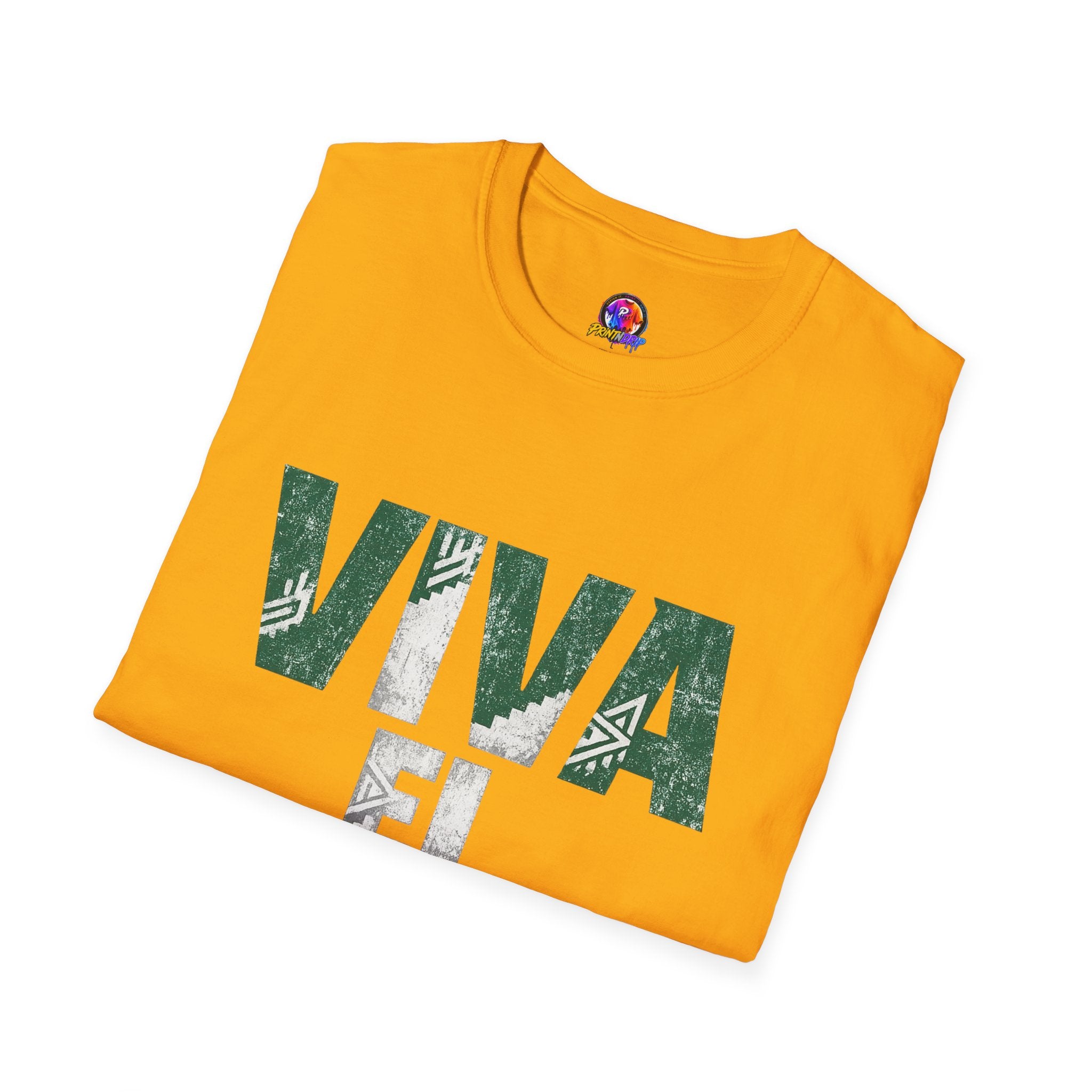 Mexico T-Shirt — "Viva El Fútbol" Mexican Soccer Graphic Tee