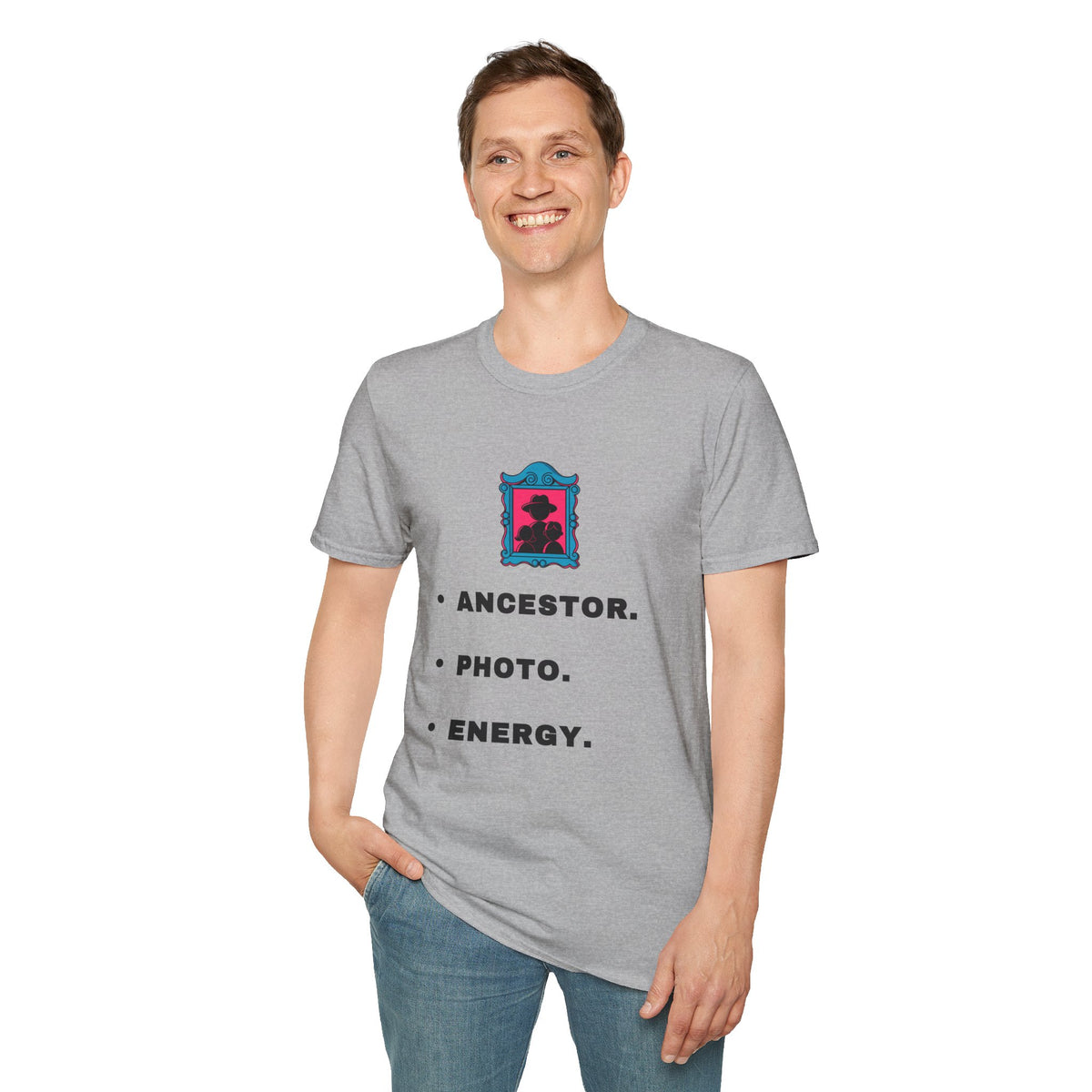 Ancestor Photo Energy T-Shirt — Ancestral Pride Graphic Tee - Trending Now - September 2026