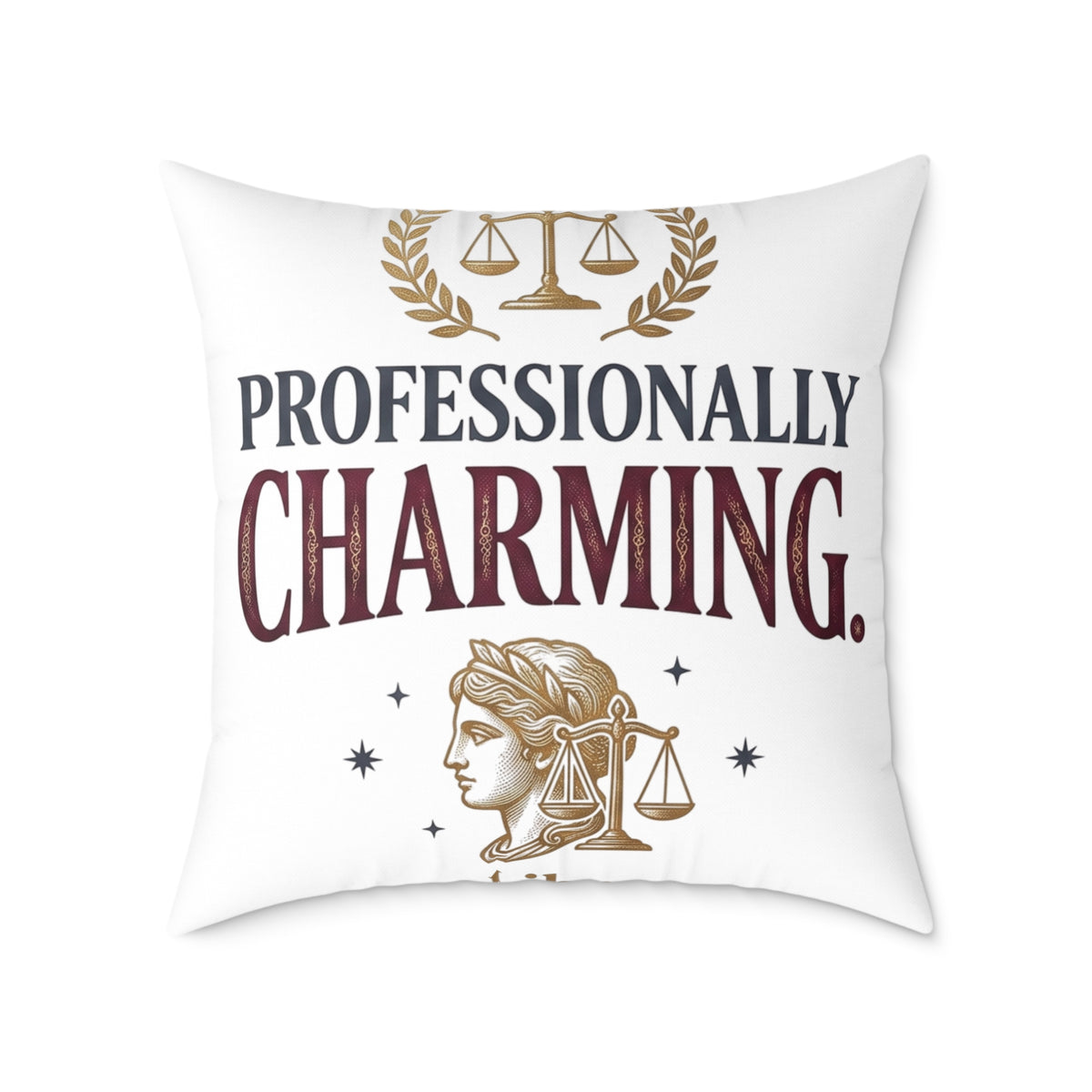 Libra Zodiac Professionally Charming Square Poly Canvas Pillow