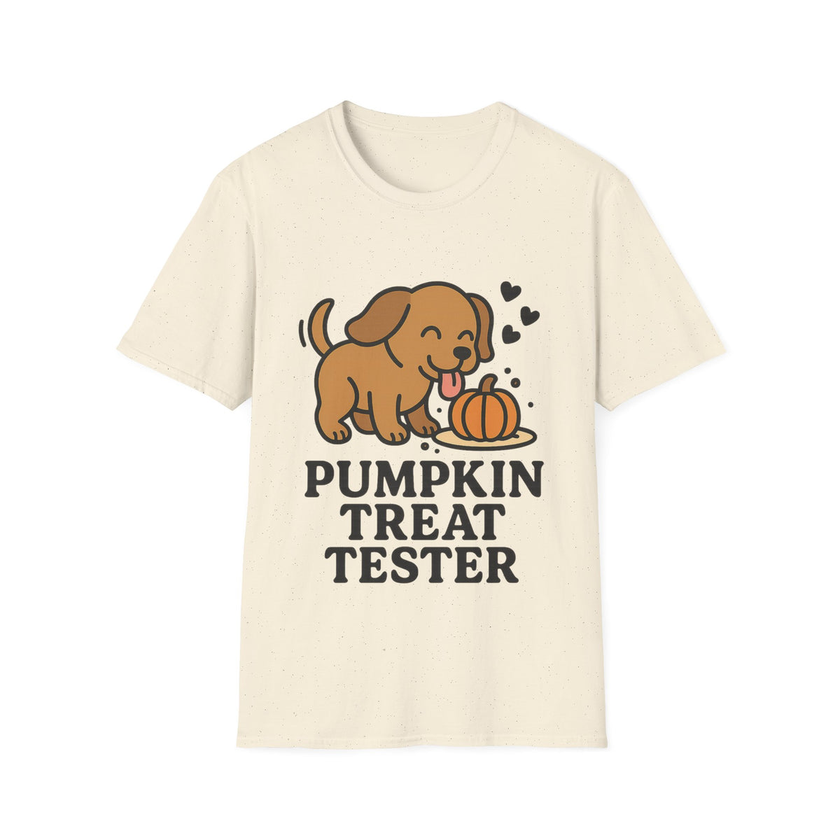 Pumpkin Treat Tester Cute Dog Graphic Tee, Funny Autumn Season Puppy T-Shirt - Trending Now - September 2026