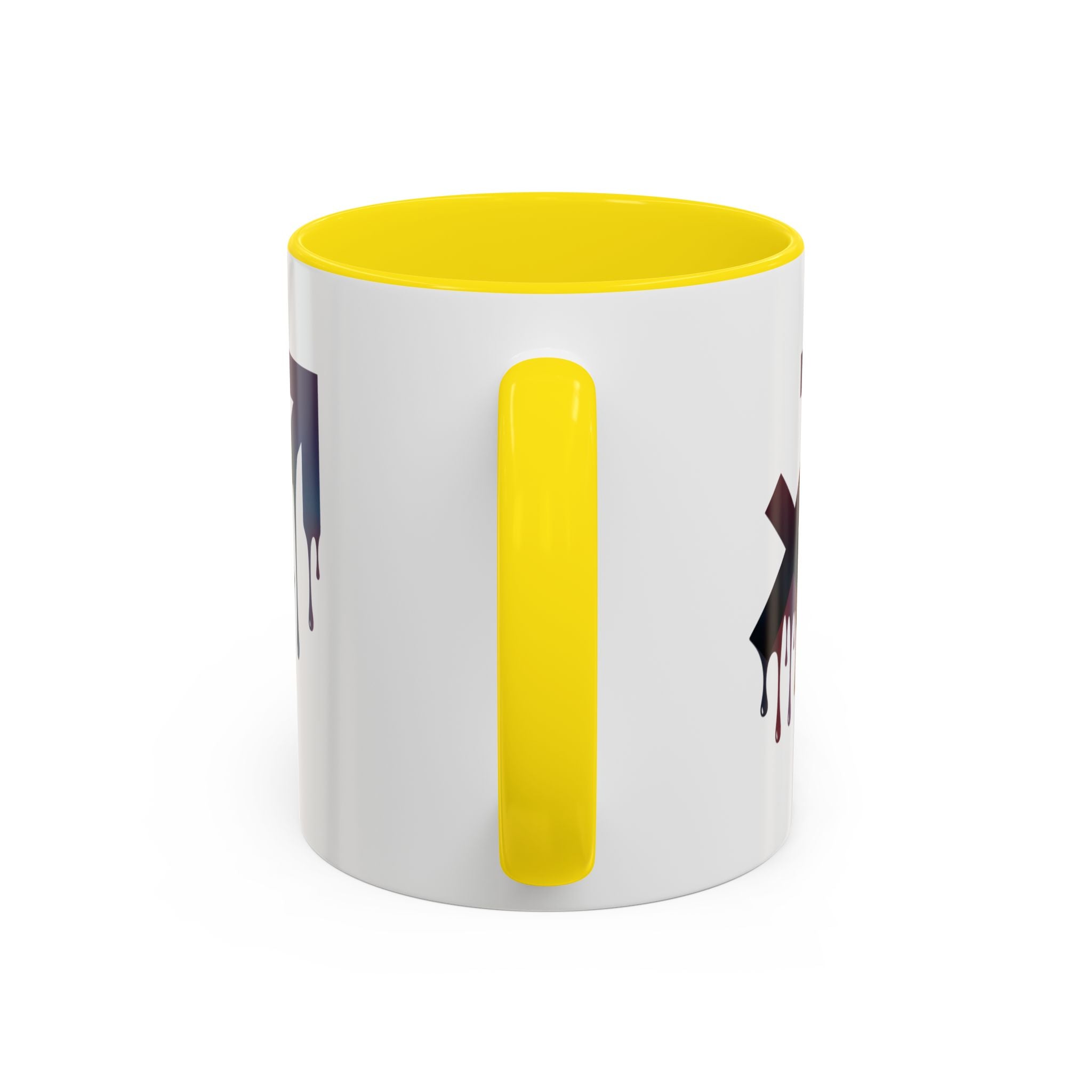 Sagittarius Drip Accent Coffee Mug — Zodiac Archer Horoscope Gift