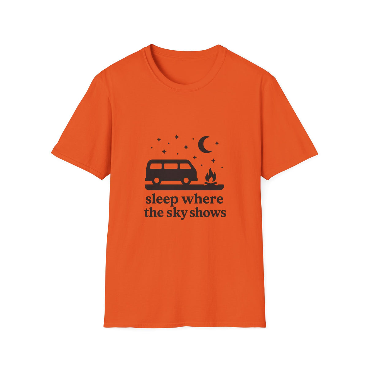 Retro Camper Night Sky T-Shirt - Trending Now - August 2026