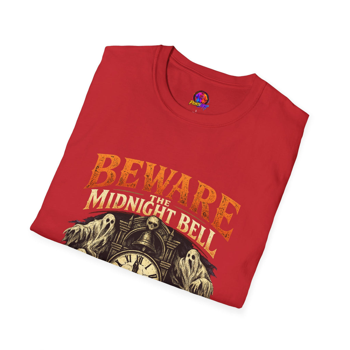 Halloween Beware Of Midnight Unisex Softstyle T-Shirt