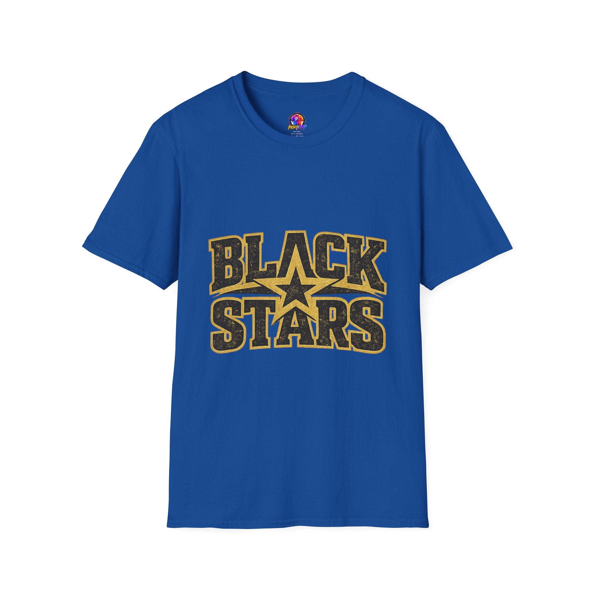 Ghana Black Stars T-Shirt — Bold Vintage Star Logo Tee