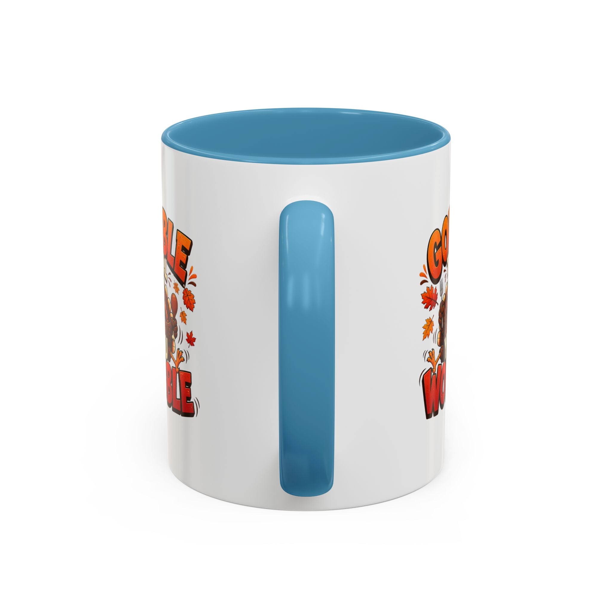 Thanksgiving Mug Gobble ’Til You Wobble Thanksgiving Coffee Mug
