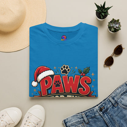 Paws for the Holidays T-Shirt — Festive Christmas Pet Lover Tee
