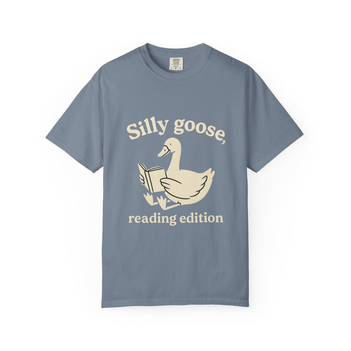 Silly Goose Reading Edition Tee - Cute Book Lover Animal Graphic T-Shirt - Trending Now - October 2026