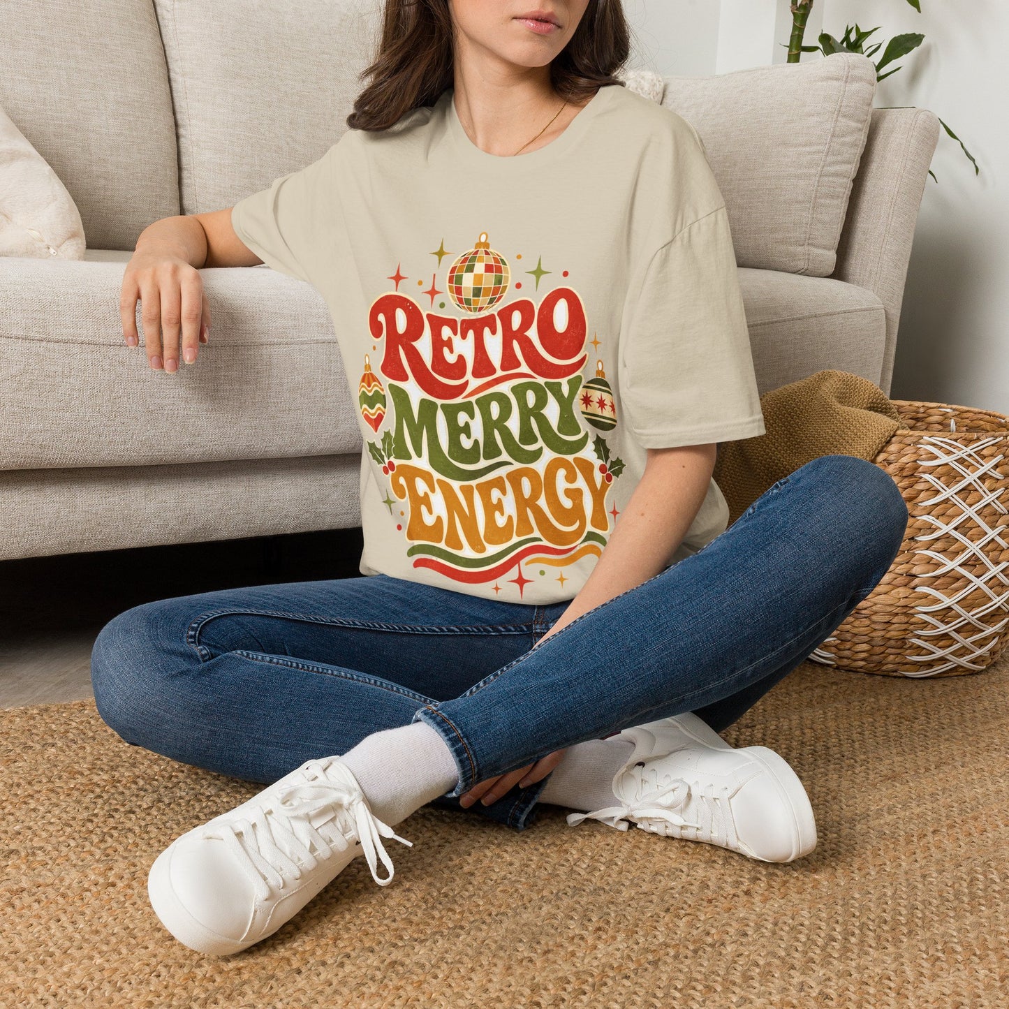 Retro Merry Energy T-Shirt