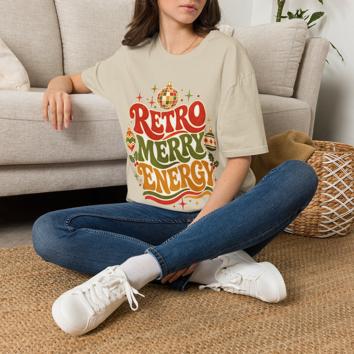 Retro Merry Energy T-Shirt