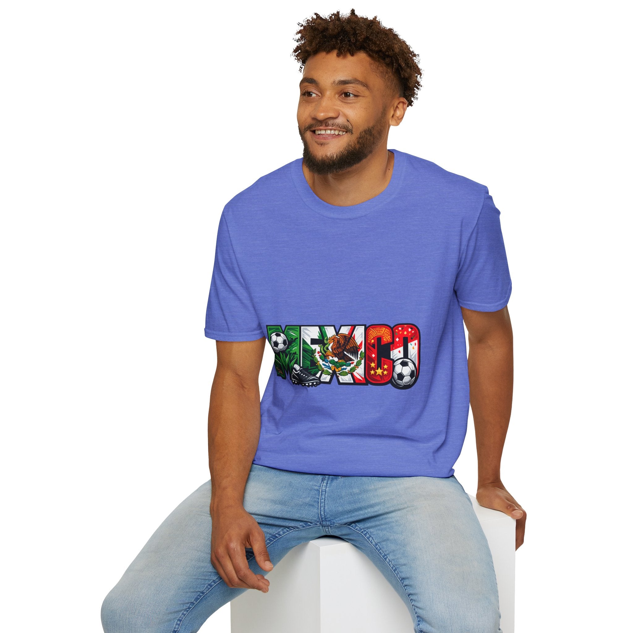 Mexico Soccer T-Shirt — Mexican Flag Football Pride Tee