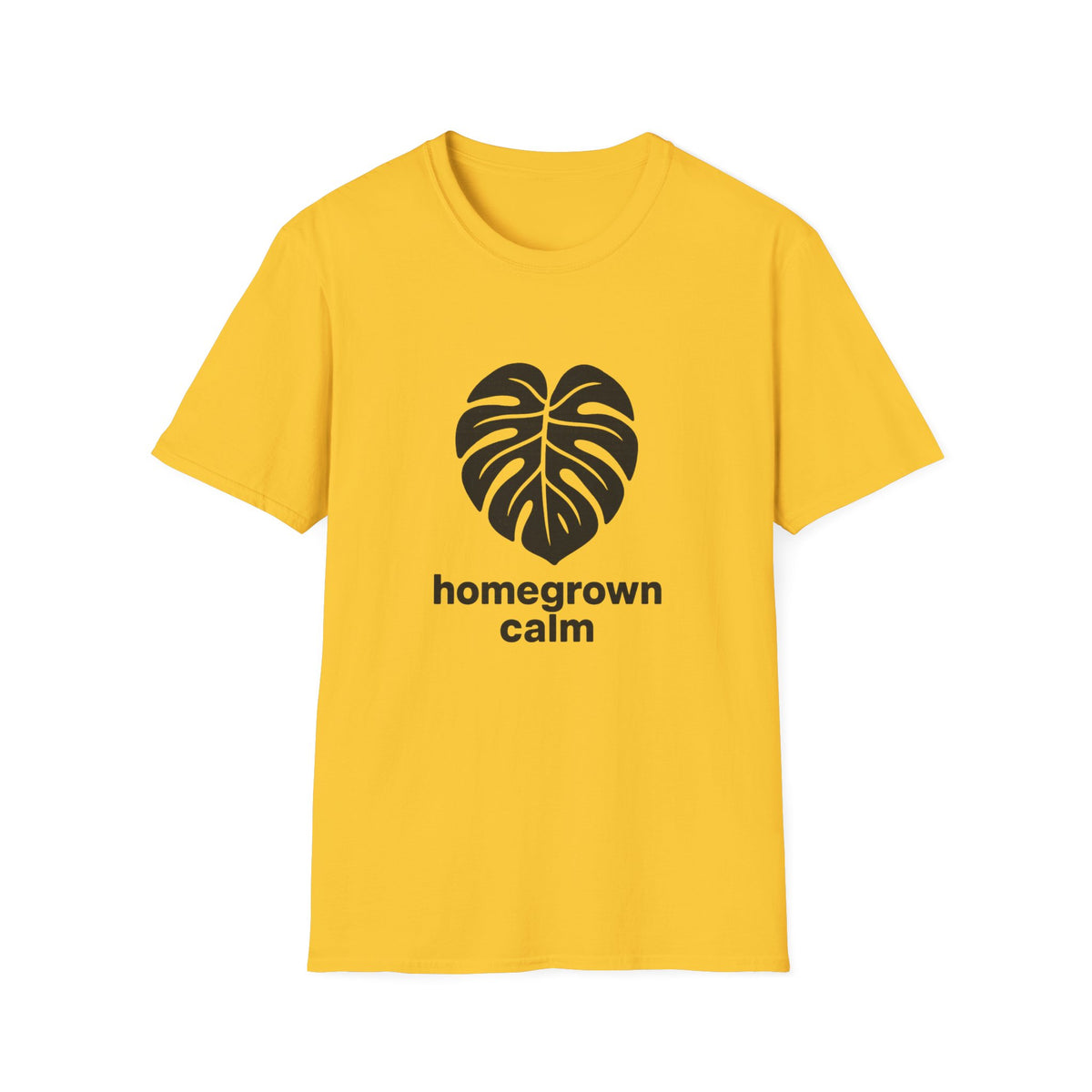 Black T‑Shirt with Subtle Heartroots Graphic – Minimal Plant Lover Tee - Trending Now - August 2026