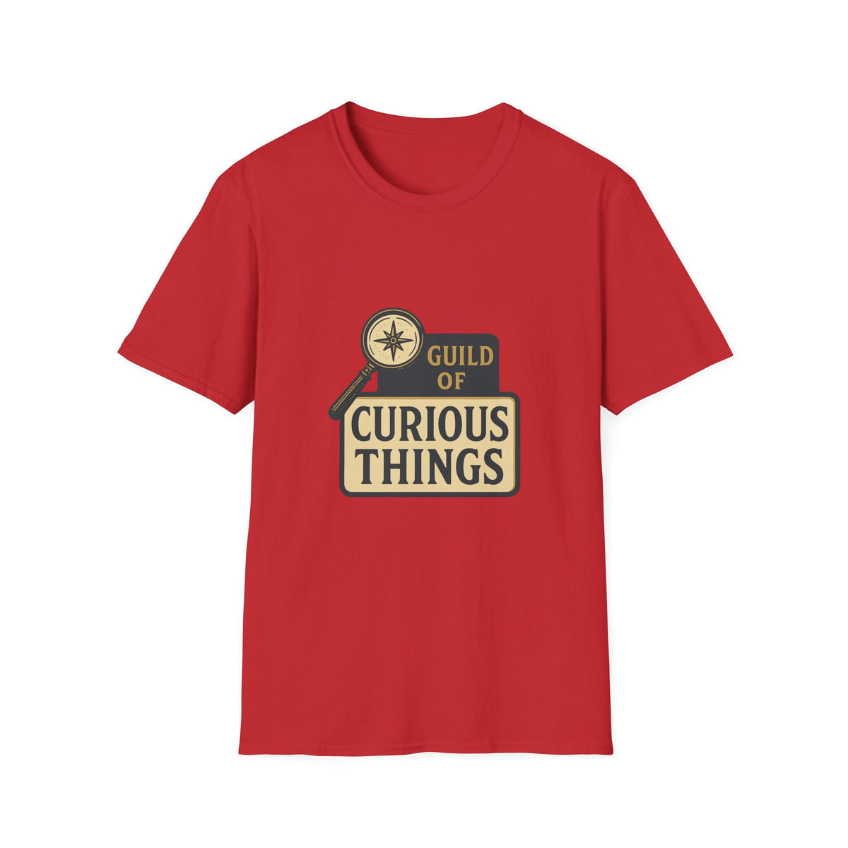 Curious Things T‑Shirt — Guild of Curious Vintage Badge Tee - Trending Now - August 2026