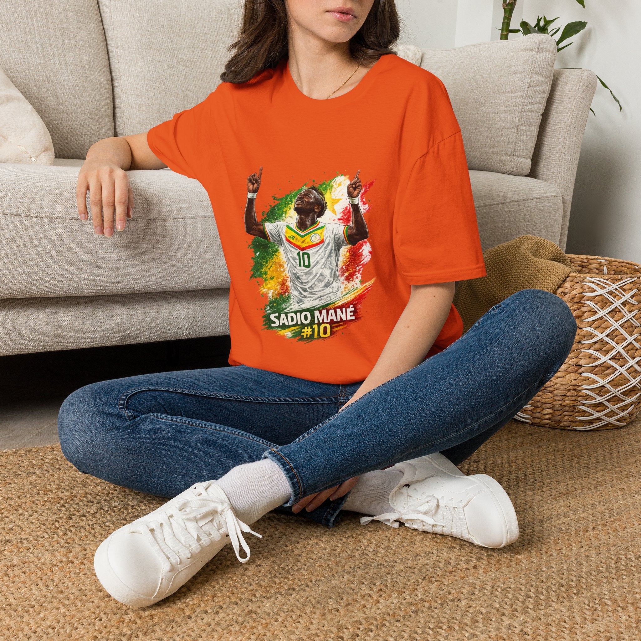 Senegal Sadio Mané Football Shirt – Tribute Soccer Tee