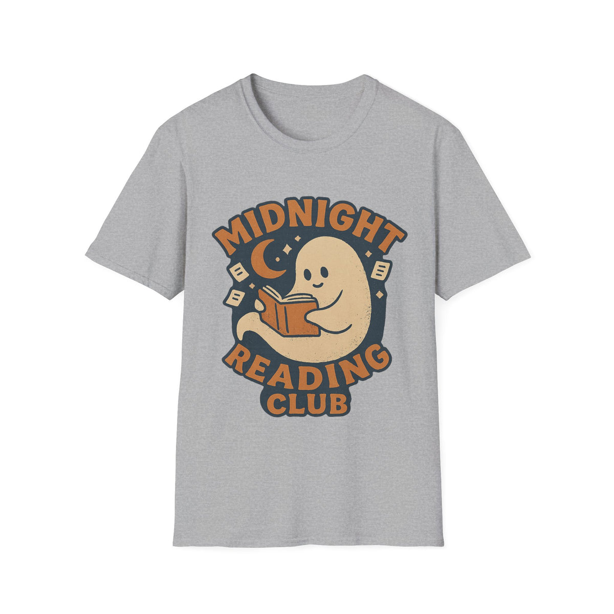 Midnight Reading Club T-Shirt — Cute Ghost Booklover Tee - Trending Now - August 2026