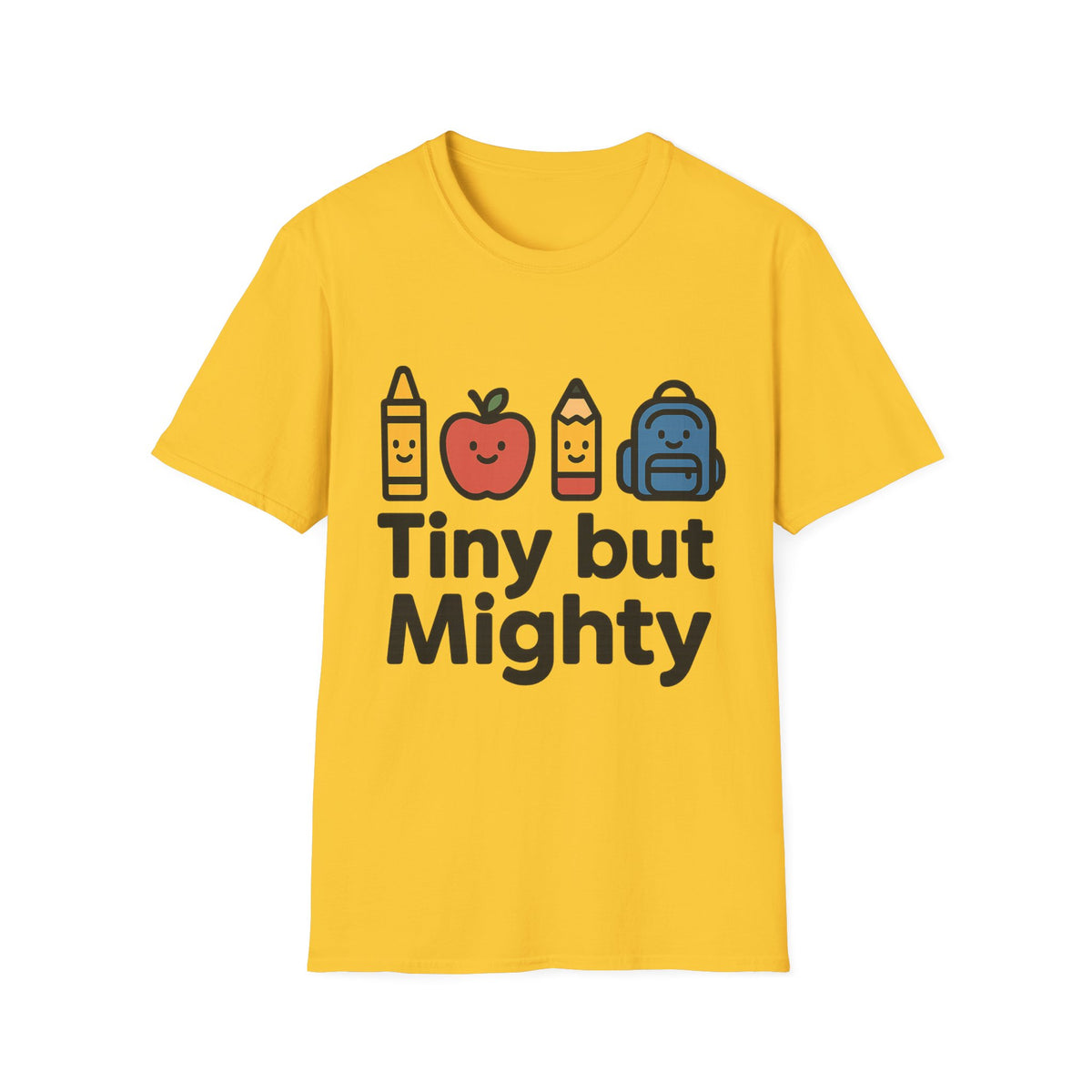 Cute School Supplies Graphic T‑Shirt — Pencil Apple Crayon Backpack Design - Trending Now - August 2026