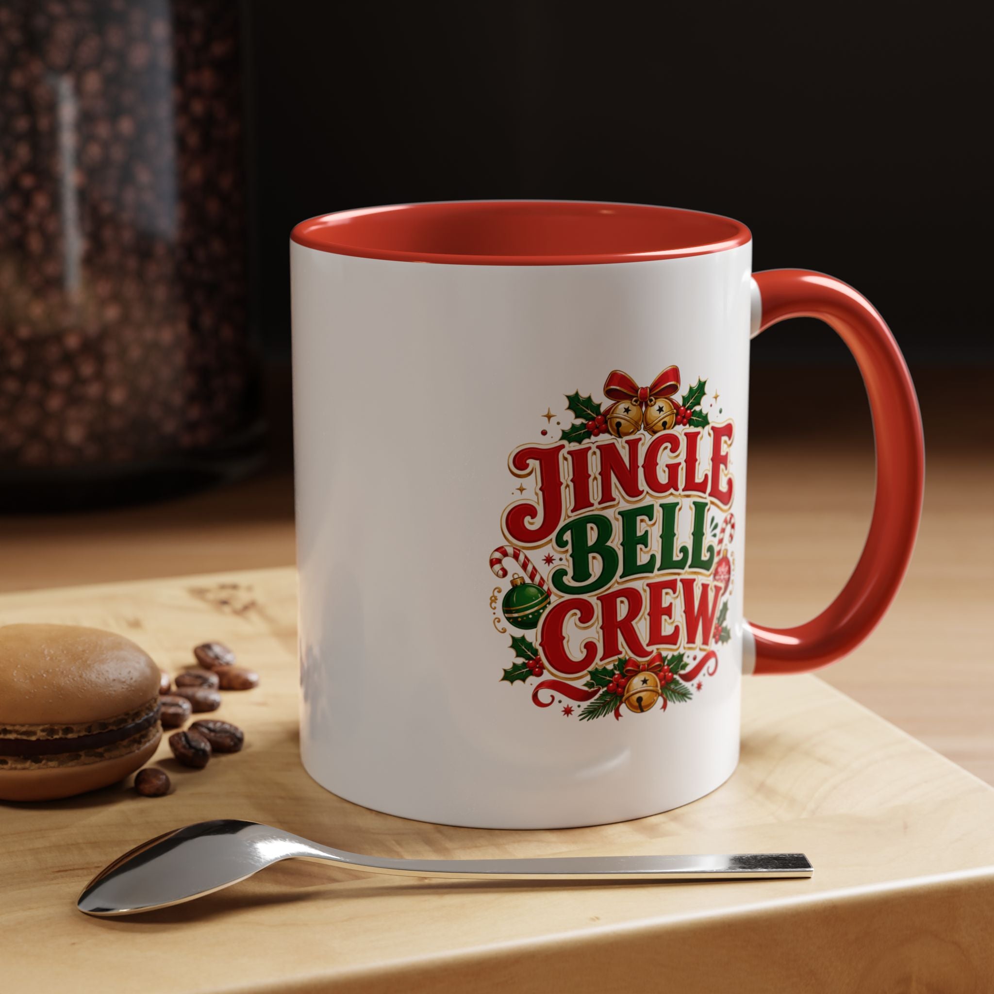 Accent Coffee Mug Jingle Bell Crew