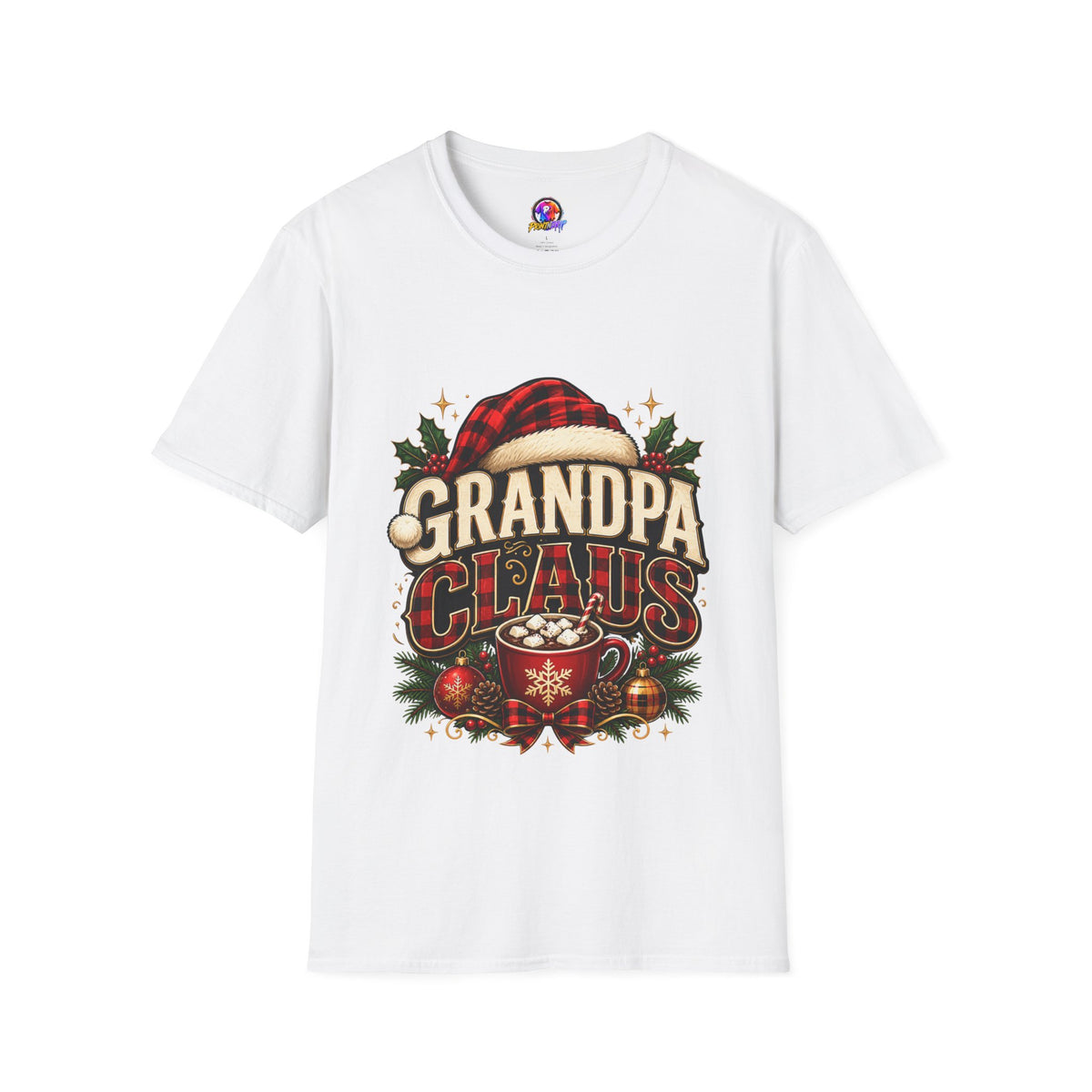 Christmas Grandpa Clause Unisex Softstyle T-Shirt