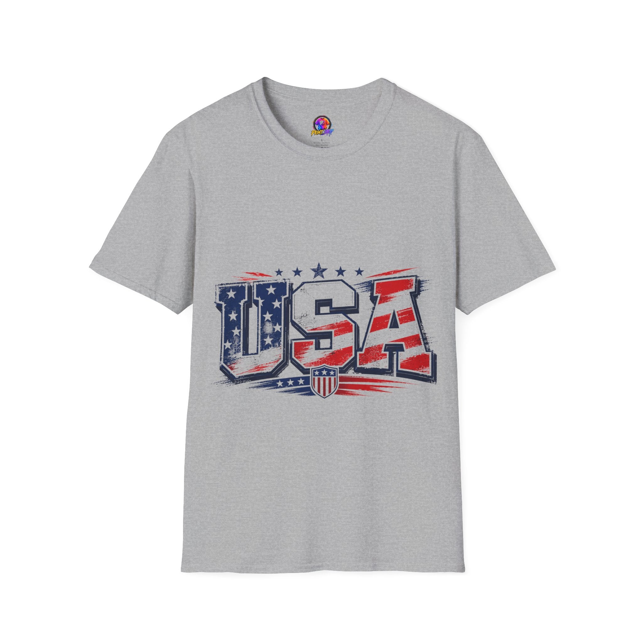 USA Flag Graphic T-Shirt — Patriotic American Pride Tee