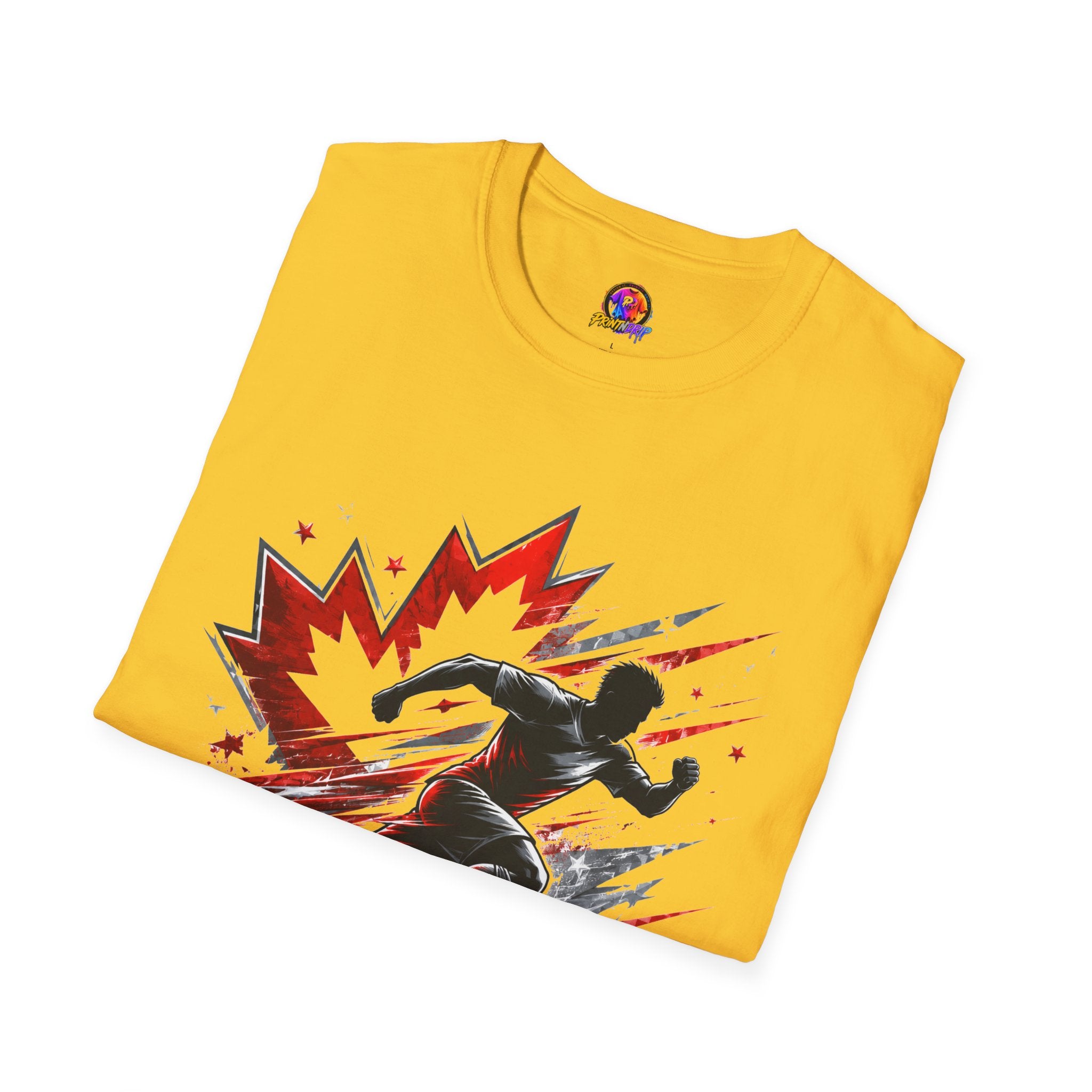 Canada Northern Force Running T‑Shirt — Canada Maple Runner Athletic Tee