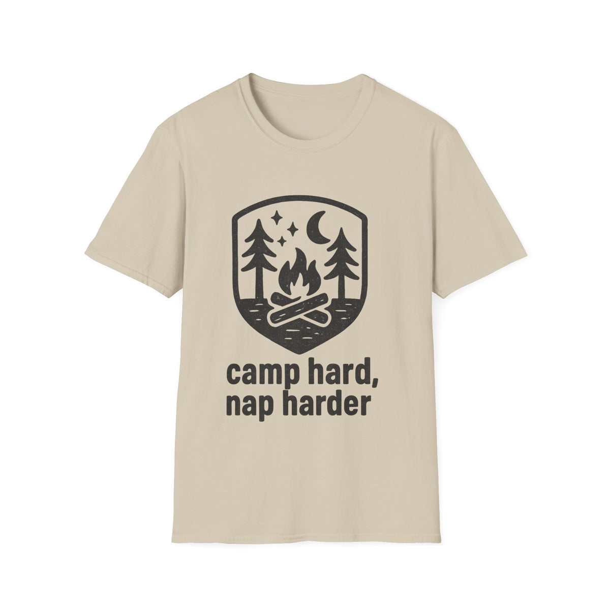 Adventure Forest T‑Shirt — Vintage Night Camping Crest - Trending Now - September 2026