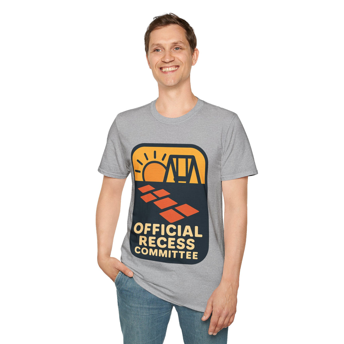 Official Recess Committee T-Shirt – Retro Sunset Camp Graphic Tee - Trending Now - August 2026