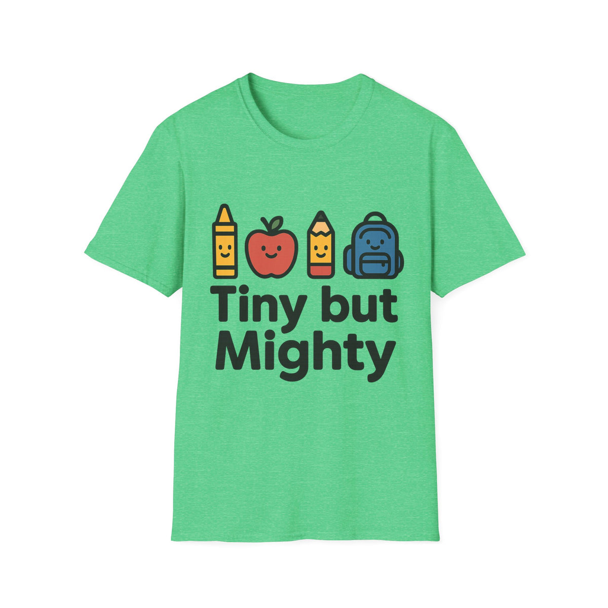 Cute School Supplies Graphic T‑Shirt — Pencil Apple Crayon Backpack Design - Trending Now - August 2026