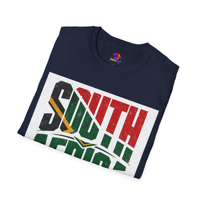 South Africa Soccer T-Shirt — Vintage Flag Football Fan Tee