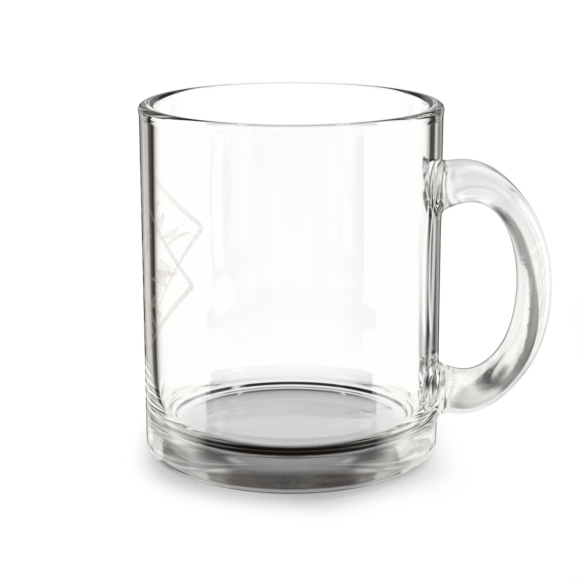 Glass Mug, 10oz Milo Bailey Dog Dad Mom Glass Mug, 10oz