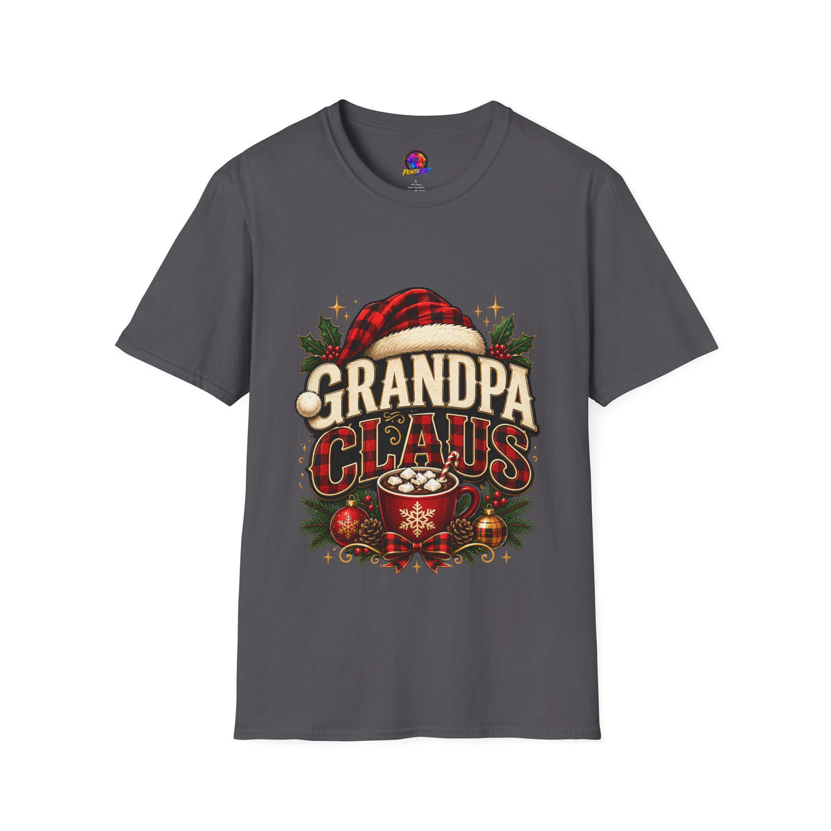 Christmas Grandpa Clause Unisex Softstyle T-Shirt