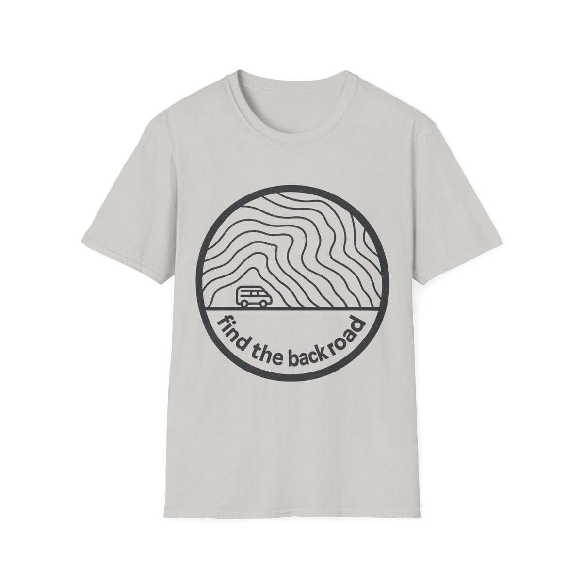 Minimalist Earth Wave T‑Shirt — Subtle Circular Nature Graphic - Trending Now - September 2026