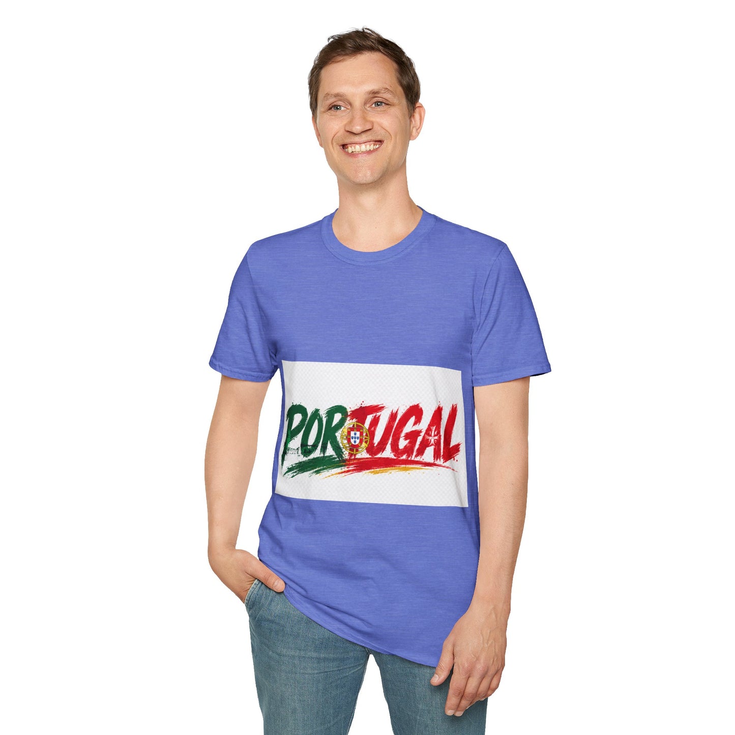 Portugal Flag Script T-Shirt — Portuguese Pride Tee