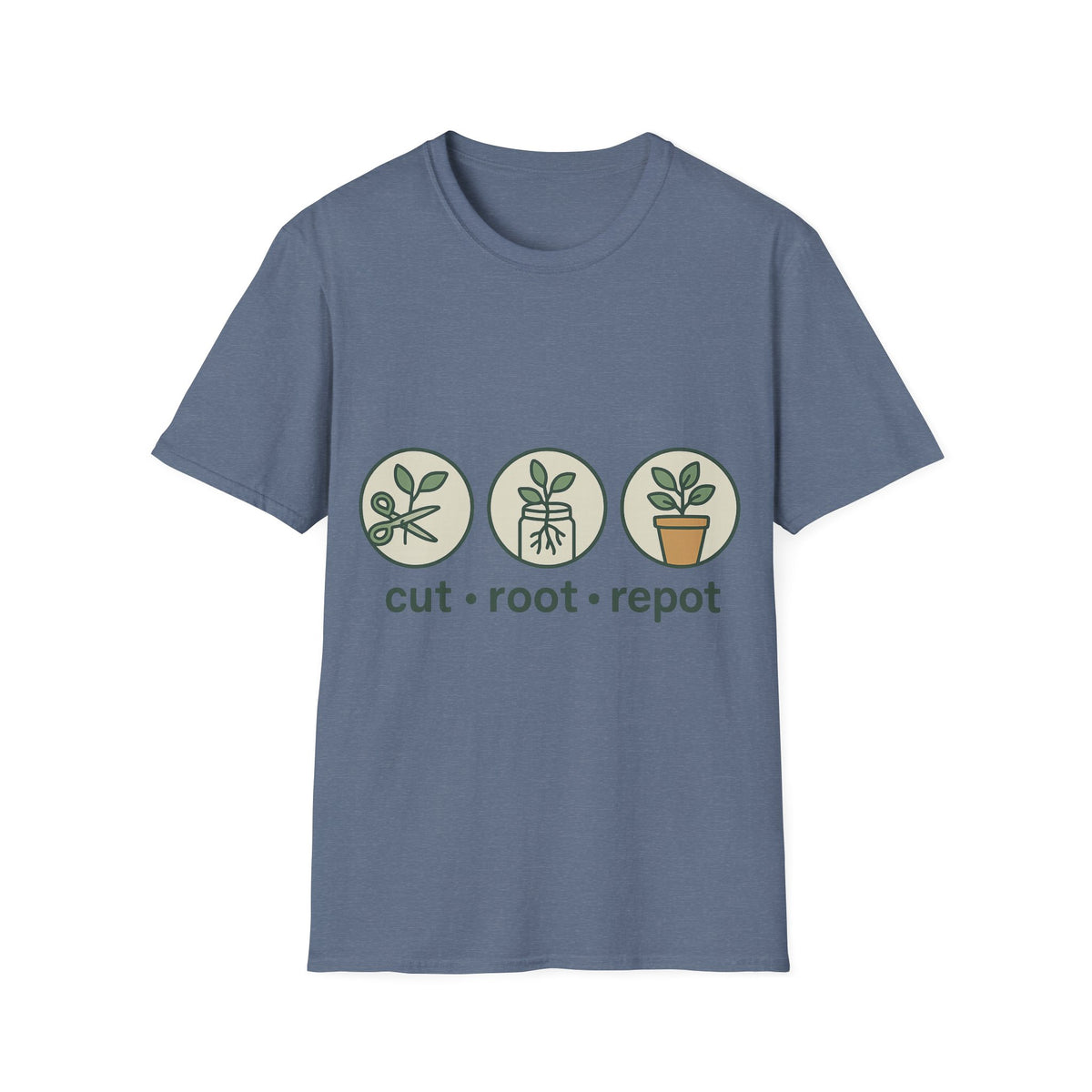 Herbal Icons T‑Shirt — Sage, Mint & Chamomile Plant Symbols Tee - Trending Now - September 2026