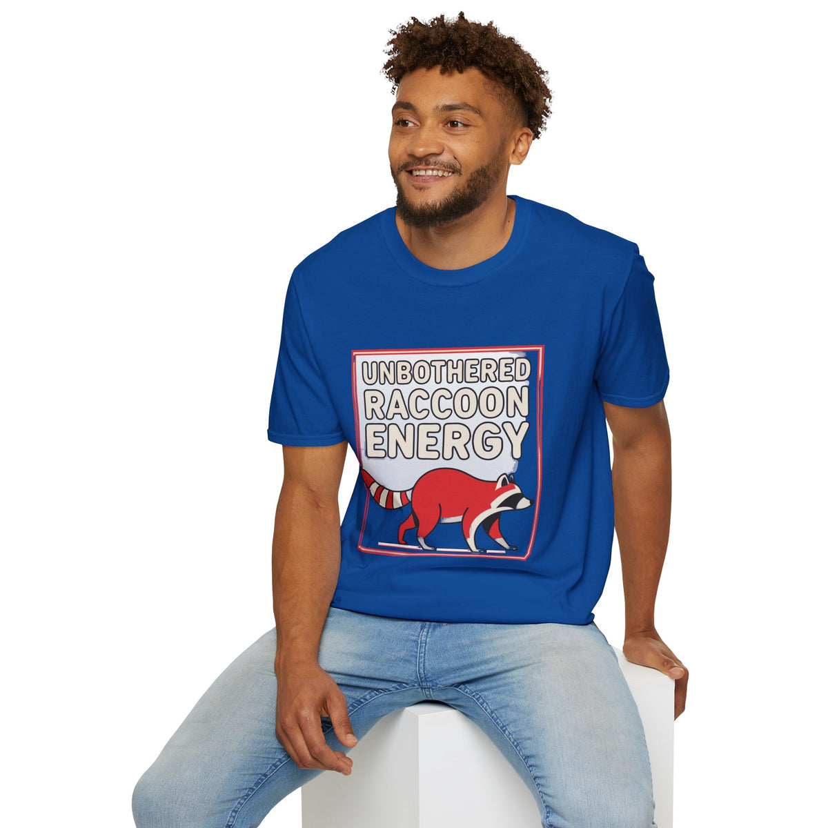 Raccoon T-Shirt — "Unbothered Raccoon Energy" Retro Graphic Tee - Trending Now - August 2026
