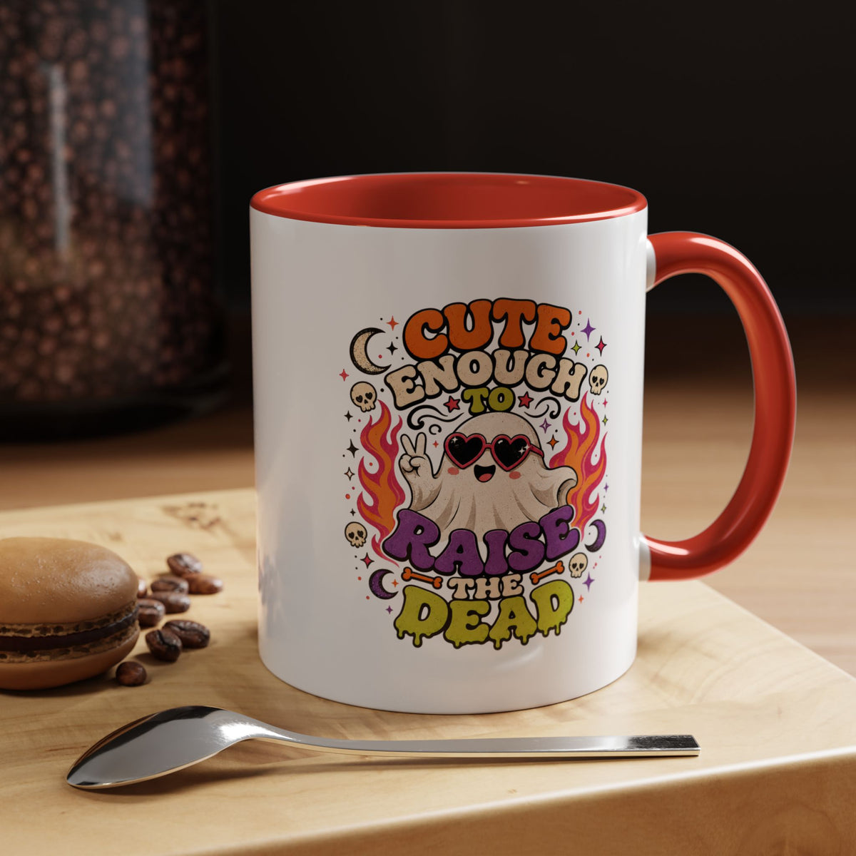 Halloween  Cute Enough Accent Coffee Mug