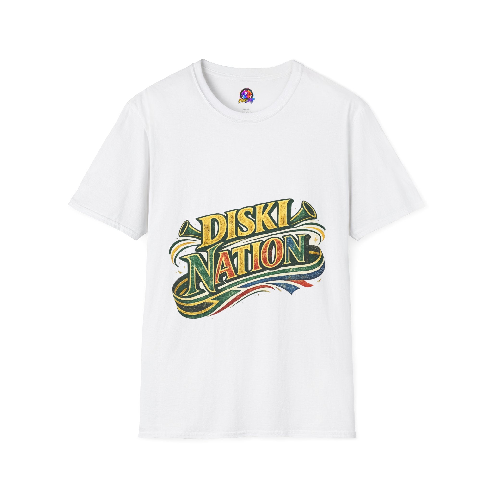 South Africa Diski Nation T-Shirt — Retro Reggae Graphic Tee