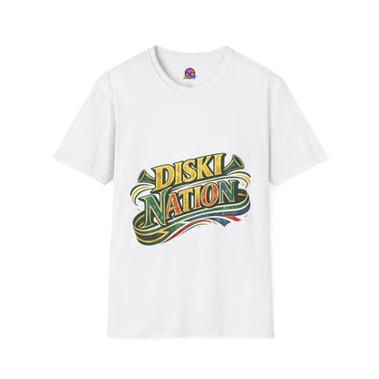 South Africa Diski Nation T-Shirt — Retro Reggae Graphic Tee