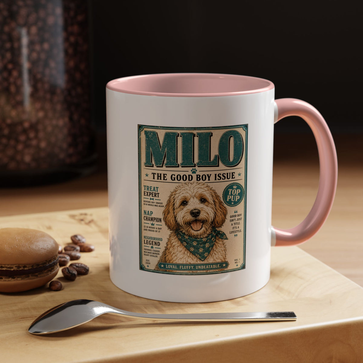 Milo Bailey Dog Dad Mom Milo 'The Good Boy Issue' Coffee Mug
