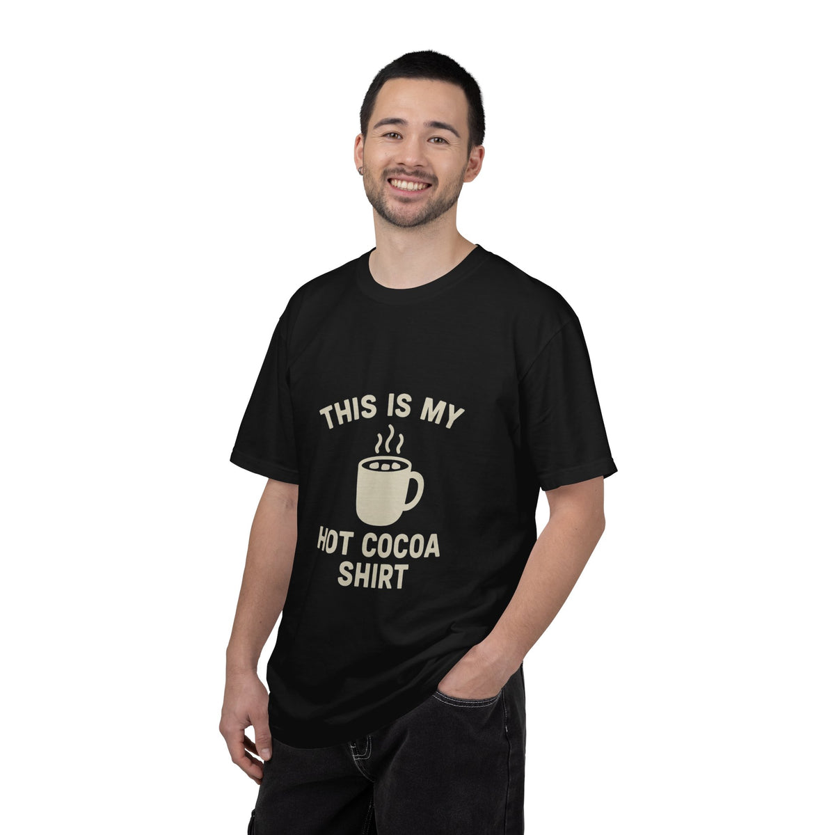 Hot Cocoa Shirt T-Shirt — "This Is My Hot Cocoa Shirt" Cozy Holiday Tee - Trending Now - October 2026