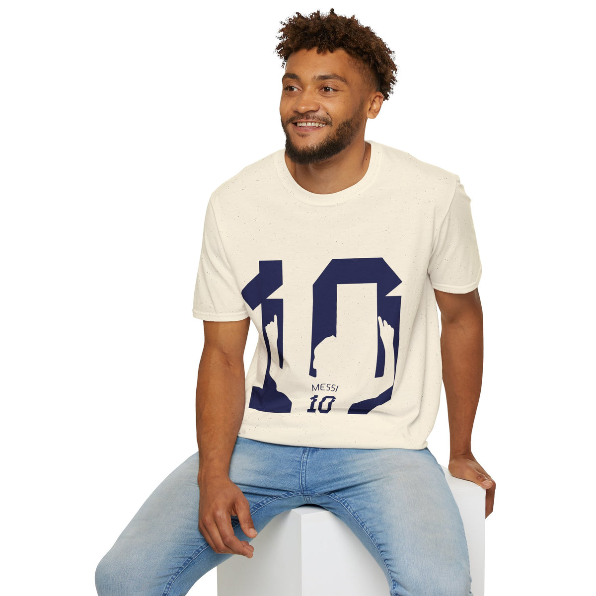 Number 10 Jersey T-Shirt — Retro Athletic Graphic Tee