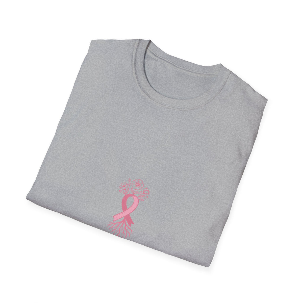 Breast Cancer Awareness T-Shirt — Pink Roots Brave Blooms Ribbon - Trending Now - October 2026