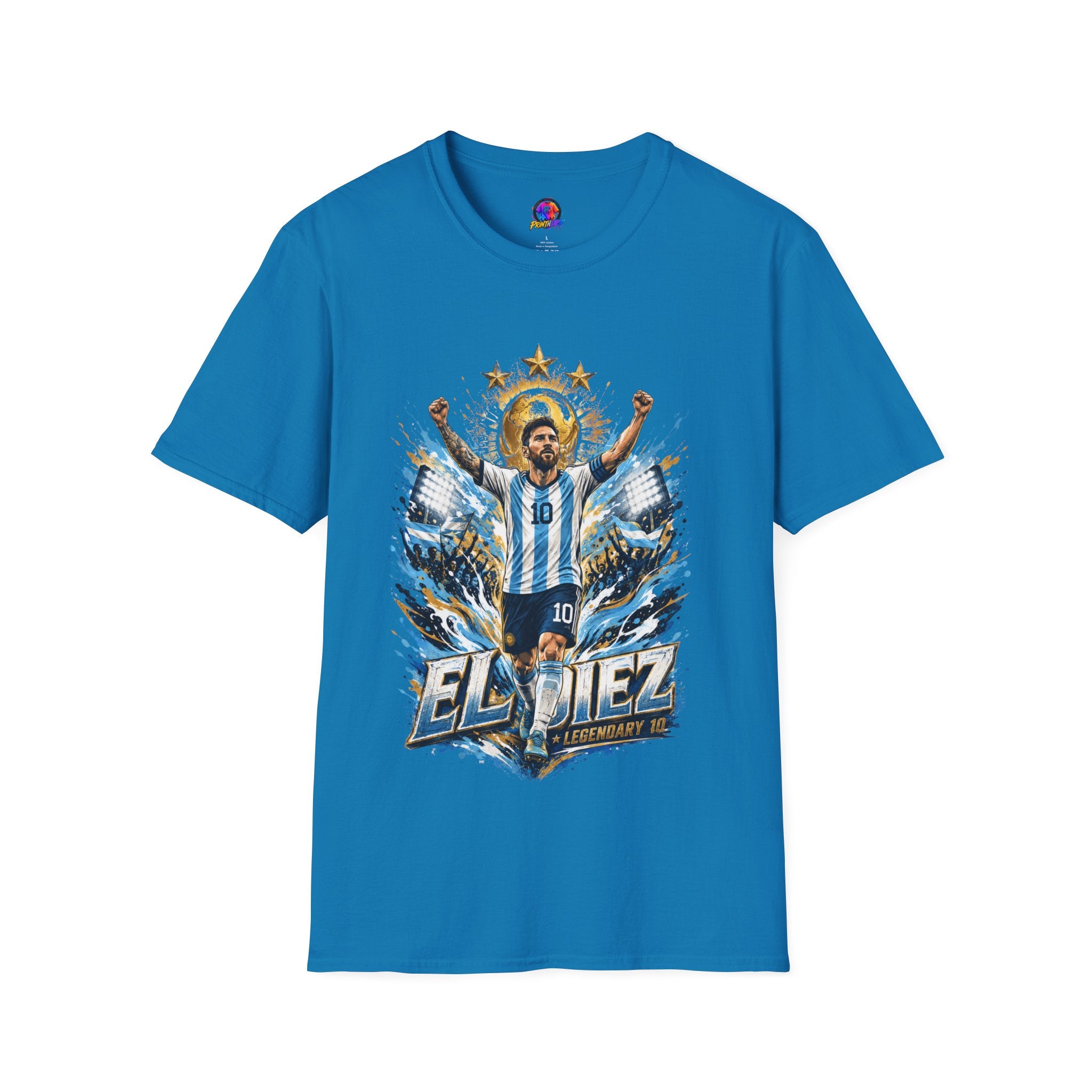 Argentina Soccer Legend 'El Diez' T‑Shirt