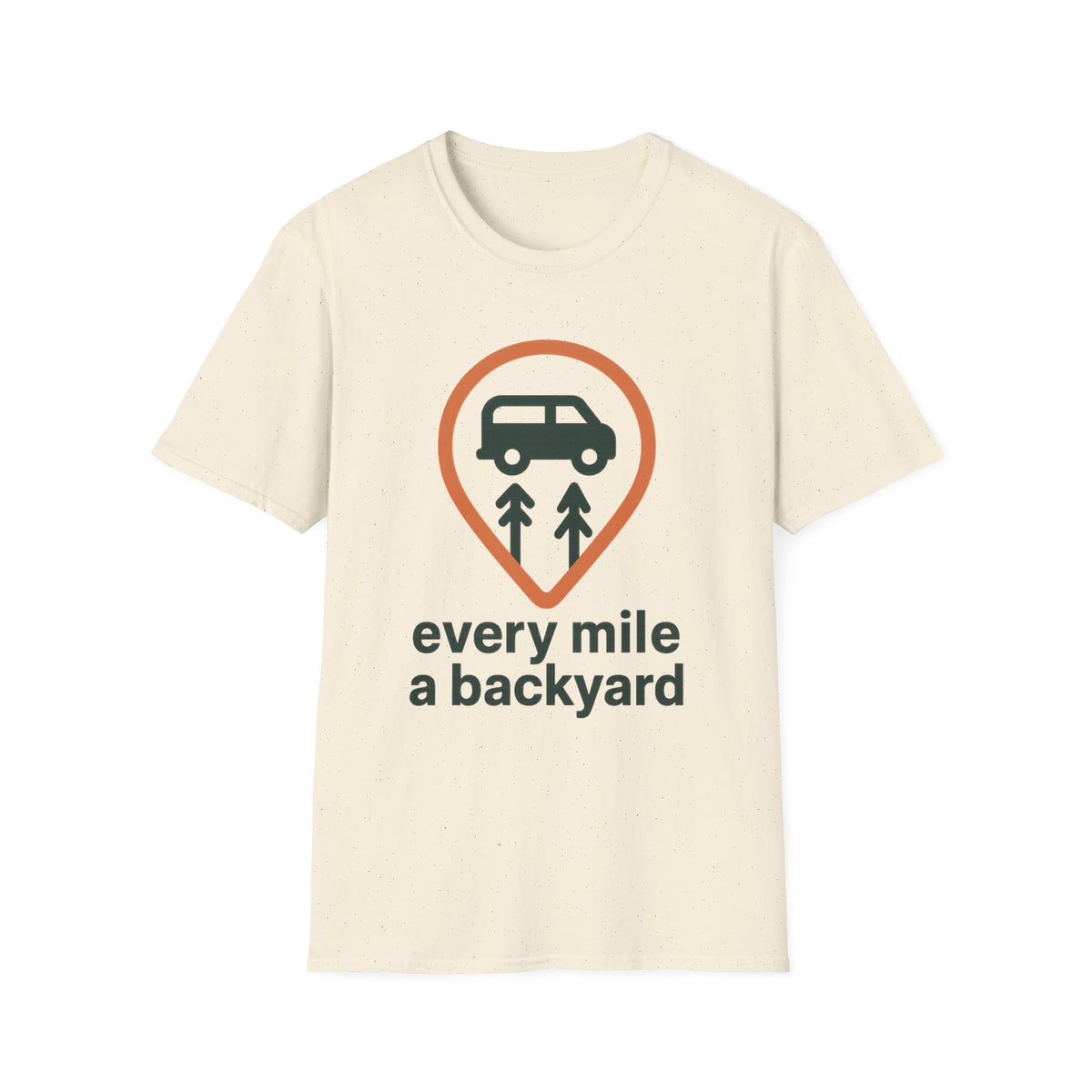Minimalist Campervan T‑Shirt — Tiny Van Badge Graphic - Trending Now - August 2026