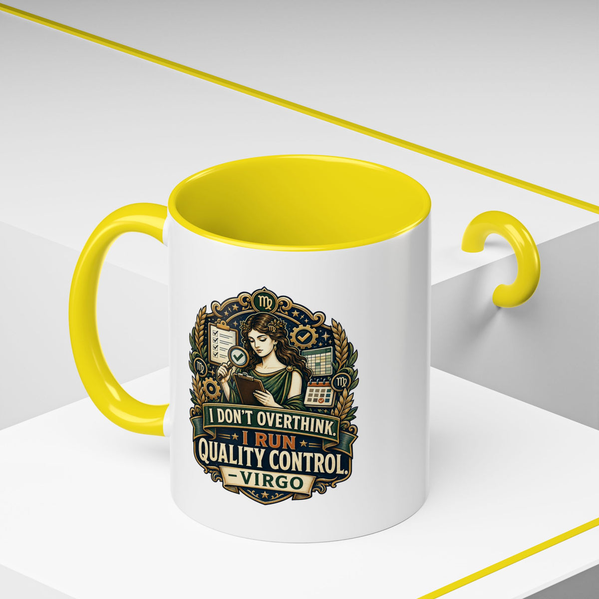 Zodiac Virgo Accent Coffee Mug