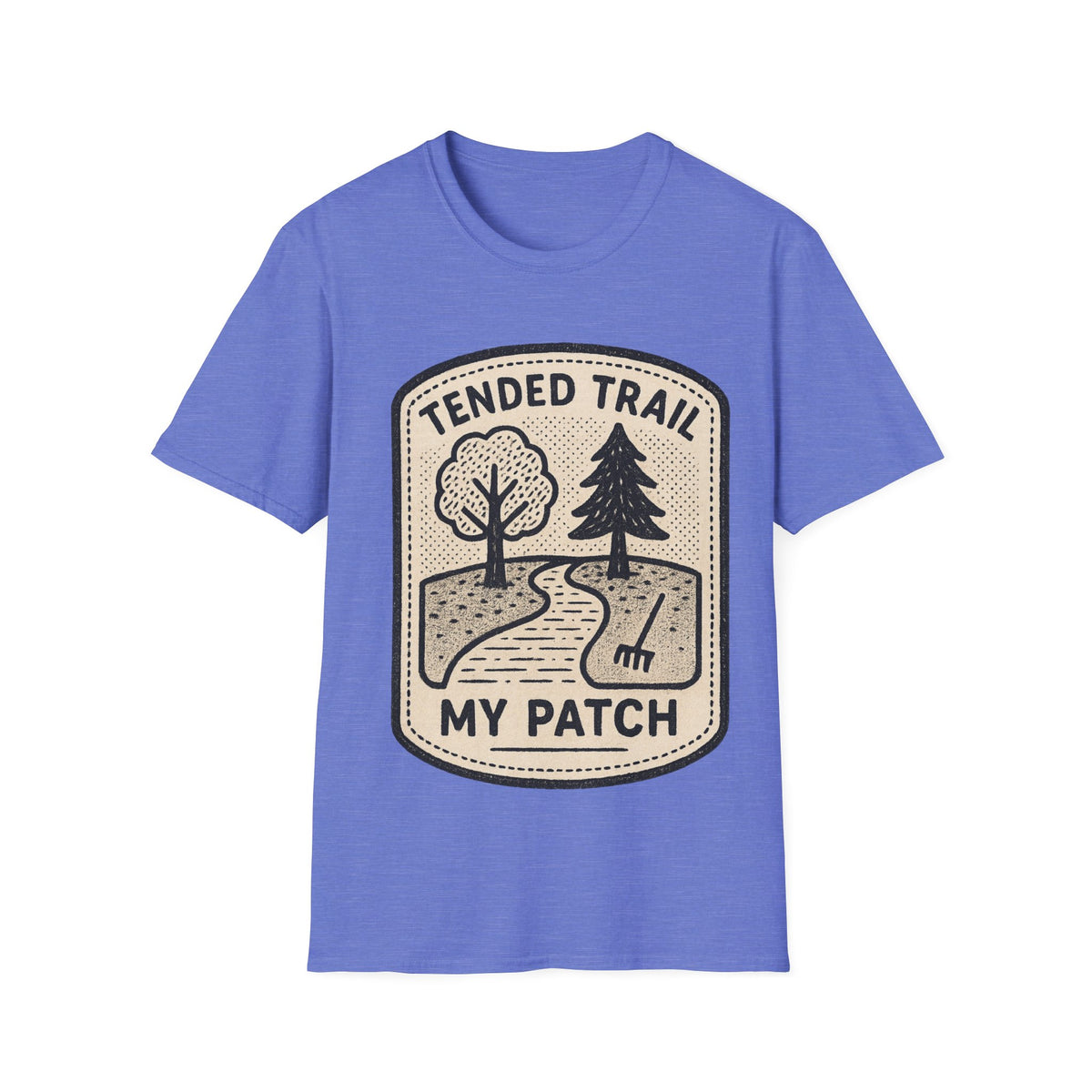 Guided Trail My Patch Vintage Badge T-Shirt, Retro Outdoor Hiking Graphic Tee - Trending Now - September 2026
