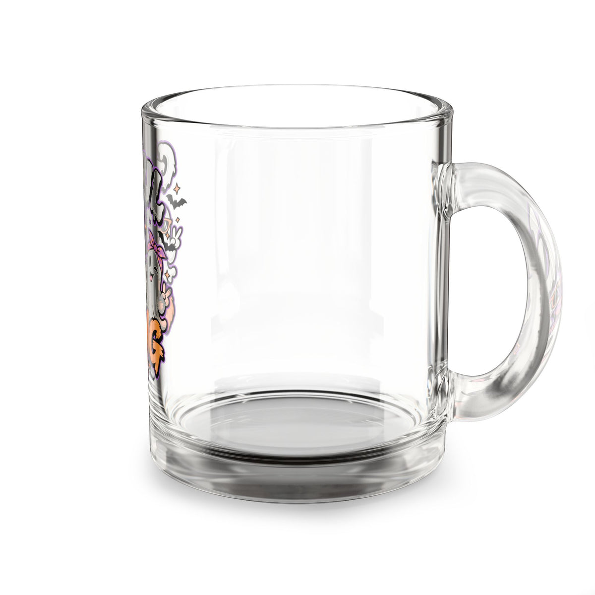 Ghoul Gang 10oz Glass Mug — Cute Halloween Ghosts Coffee Cup