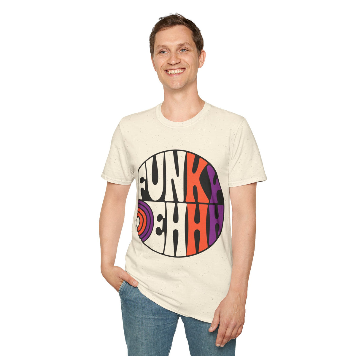 Funk Vibes Graphic T-Shirt — Retro 70s Circle Design - Trending Now - August 2026